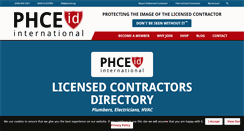 Desktop Screenshot of phceid.org